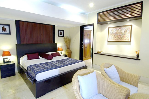 ブアバリヴィラズの1bedroom villaのベッド