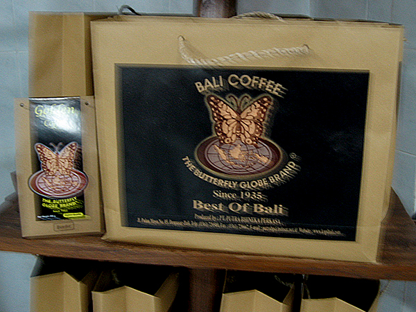 バタフライ・グローブ・ブランドのゴールデンコーヒー
